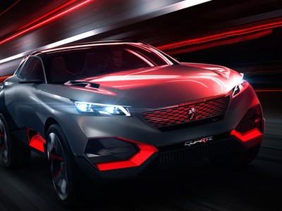 Peugeot Quartz Concept lộ diện tuyệt đẹp