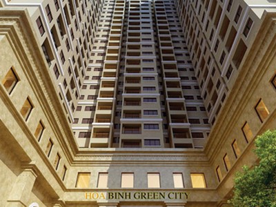 38 triệu đồng/m2 Tòa B Dự án Hòa Bình Green City