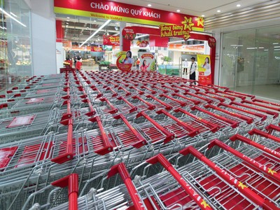 Thương hiệu Ocean Mart đã biến mất khỏi thị trường khi Vingroup thâu tóm và đổi tên thành Vinmart   ảnh: đức thanh