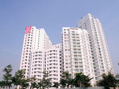 Him Lam Riverside đã xây xong phần thô. Dự án dễ mua, dễ bán, dễ cho thuê với 100% diện tích căn hộ từ 59 - 83m2, giá chỉ 1,6 - 2,4 tỷ đồng/căn