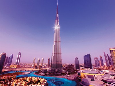 Tòa tháp Burju Khalifa Dubai cao nhất thế giới
