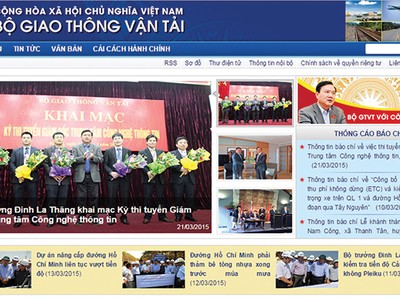 Bộ Giao thông Vận tải tổ chức thi tuyển CEO công nghệ thông tin