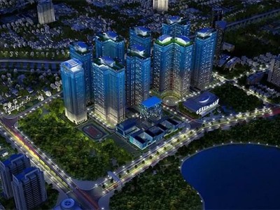 Phối cảnh dự án Goldmark City
