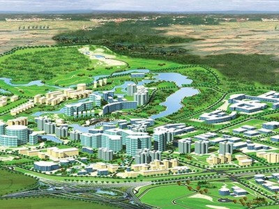 Phối cảnh Dự án Phát triển cơ sở hạ tầng Khu Công nghệ cao Hòa Lạc