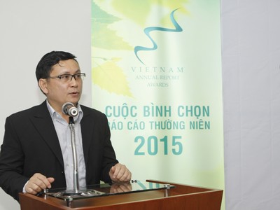 Từ năm 2015, Hội đồng bình chọn BCTN có sự tham gia của ông Nguyễn Sơn, Vụ trưởng Vụ Phát triển thị trường, UBCK, cùng với chuyên gia IFC sẽ chấm điểm QTCT của DN
