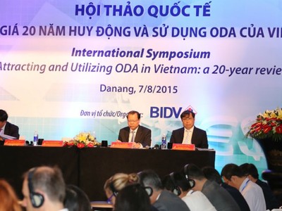 Hội thảo nhìn lại chặng đường 20 năm sử dụng nguồn vốn ODA tại Việt Nam.
