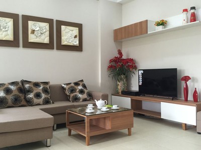 Phòng khách căn hộ Bamboo Garden