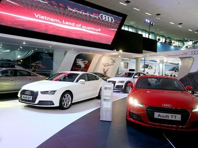 Điểm mặt anh tài tại Vietnam International Motor Show 2015