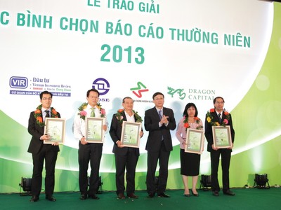 Giải thưởng báo cáo thường niên là một trong những cơ hội để các DN thể hiện sự minh bạch