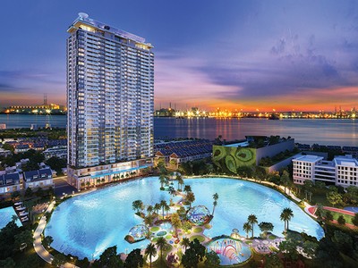 Khu Căn Hộ Biệt Lập Ven Sông Q7 – Angia Skyline có view nhìn tuyệt đẹp ra sông Sài Gòn và Hồ Sky Pearl