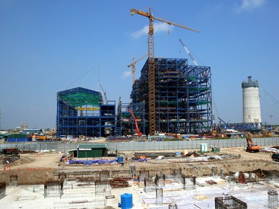 Công trình Nhà máy Nhiệt điện Thái Bình 1 (Ảnh VGP)