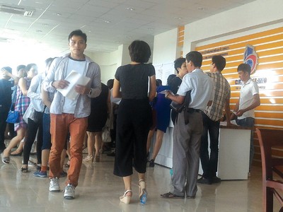 Trụ sở Công ty Cienco 5 Land luôn tấp lập khách hàng bán mua sản phẩm đất nền