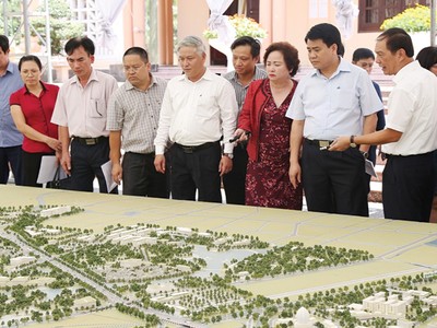 BRG hỗ trợ quy hoạch hai bên tuyến Nhật Tân – Nội Bài