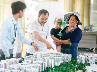 Các dự án nhà ở giá thấp và trung bình luôn có chỗ đứng trên thị trường. Ảnh: Lê Toàn