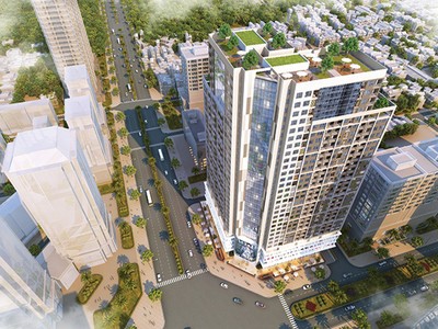 Phối cảnh tổng thể 
Dự án Golden Field
