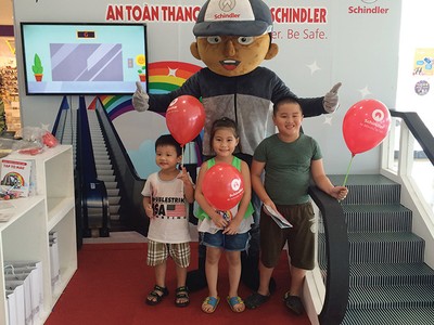 Chương trình vì cộng đồng An toàn thang máy cùng Schindler