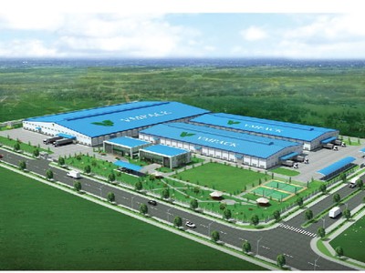 Phối cảnh nhà máy của VPK