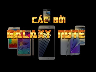 [interActive] Các dòng Galaxy Note của Samsung