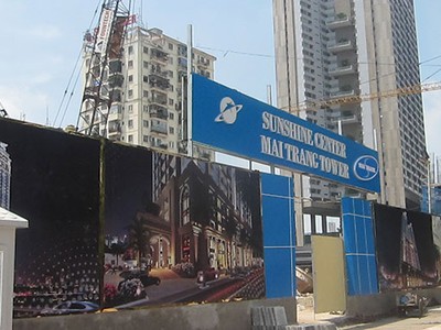 Rất khó để tìm kiếm thông tin chính thức về chủ đầu tư mới của Dự án Sunshine Center Mai Trang. Ảnh: Phương Anh