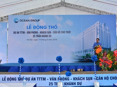 Dự án 25 - Trần Khánh Dư là gần nhất Ocean Group triển khai