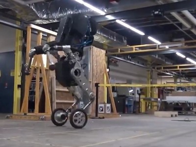 Handle robot mới của Google có thể nhảy qua chướng ngại vật, giữ thăng bằng...