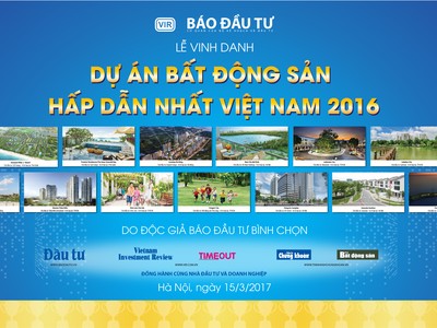 Vinh danh dự án bất động sản hấp dẫn nhất Việt Nam