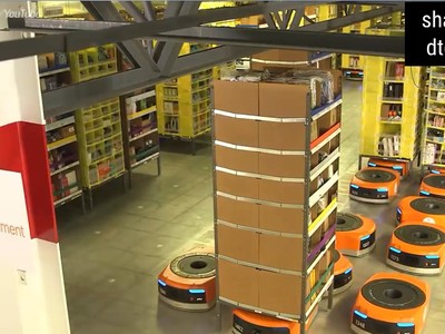 Quy mô tự động hóa của Amazon