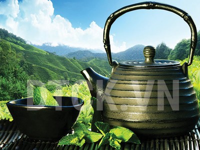 Ly trà ngày cúp điện