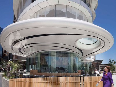 Sự kết hợp giữa bầu trời và mặt đất Anadara