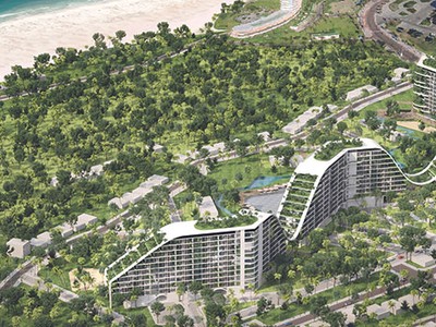 Phối cảnh tổng thể 
dự án The Coastal Hill
