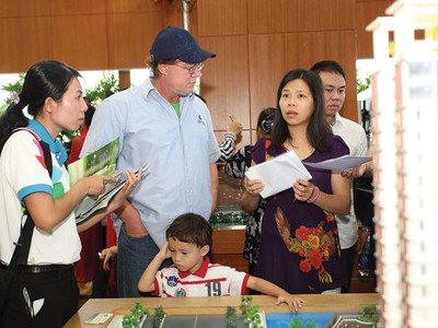 Số lượng người nước ngoài mua nhà tại Việt Nam vẫn còn thấp so với sự quan tâm và nhu cầu. Ảnh: Lê Toàn 