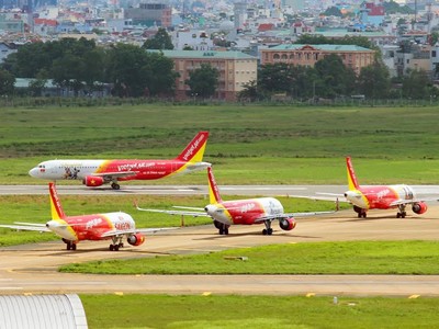 Quý I/2017, doanh thu dịch vụ vận chuyển hành khách của Vietjet tăng 44% cùng kỳ