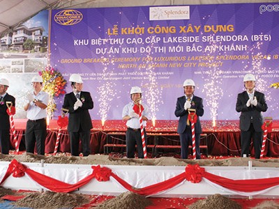 Sau khi SCIC tham gia quản trị, điều hành, Vinaconex có nhiều chuyển biến tích cực 
và tái khởi động dự án Khu đô thị Splendora