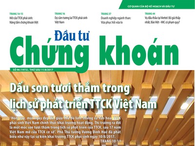 Đầu tư Chứng khoán số 96/2017