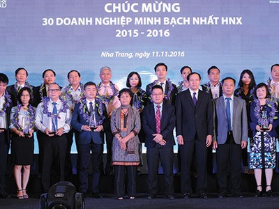 Tháng 11, HNX sẽ vinh danh các doanh nghiệp quản trị tốt 2017