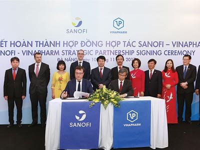 Vinapharm hợp tác cùng Sanofi sản xuất thuốc tiêu chuẩn cao 