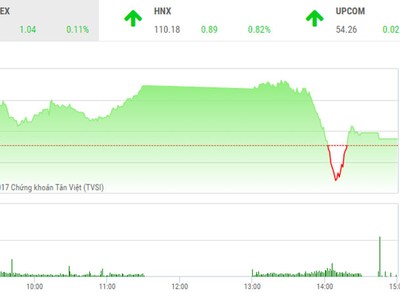 Phiên chiều 23/11: Giật mình