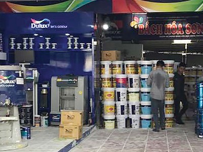 Sơn trang trí sớm vào mùa cao điểm