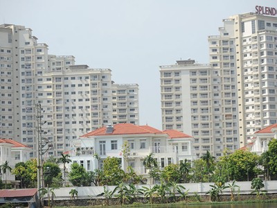 Dự án Splendora An Khánh là một trong những dự án kỳ vọng sẽ khởi sắc trở lại nhờ tuyến đường 3.5. Ảnh: Dũng Minh