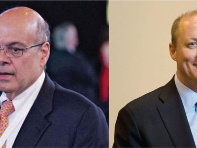 Ajit Jain (trái) và Greg Abel (phải), hai ứng viên tiềm năng cho vị trí CEO Berkshire