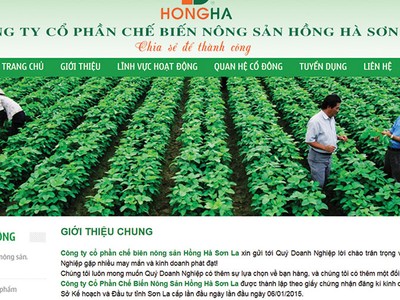Nông sản Hồng Hà Sơn La được chấp thuận niêm yết trên HOSE