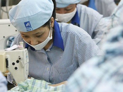 Cả dệt may và da giầy đều đặt mục tiêu tăng trưởng trên 10% trong năm nay
