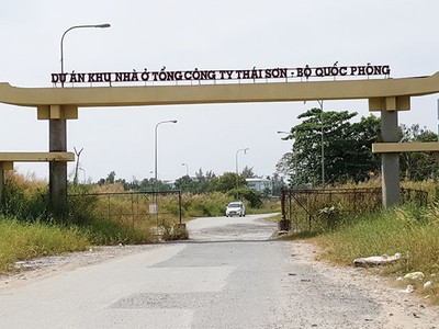 Dự án Phước Kiển II (huyện Nhà Bè) có từ năm 2002 nhưng tới nay chưa được triển khai. Ảnh: Gia Huy 