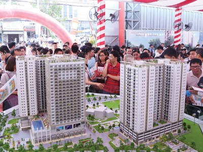 Quý I/2018, phân khúc chung cư TP.HCM tăng mạnh cả lượng cung và thanh khoản