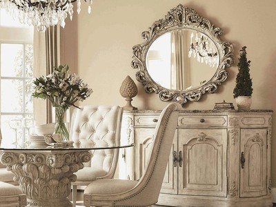 Gương vừa là vật trang trí, vừa giúp nhân đôi yếu tố tốt trong phong thủy