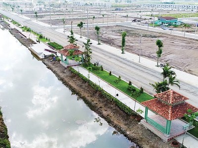 Phân khúc đất nền phía Nam đang trong cơn sốt. Ảnh: Gia Huy