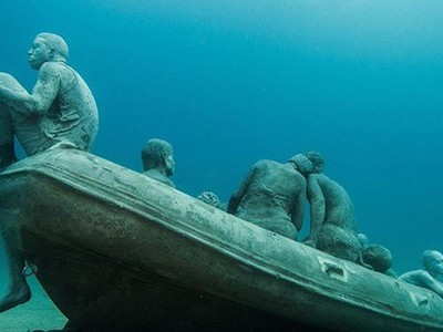 Khám phá bảo tàng dưới nước đầu tiên ở châu Âu