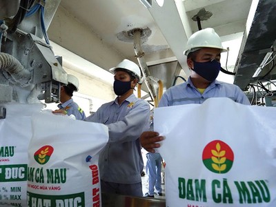 Đạm Cà Mau cán mốc sản lượng 5 triệu tấn urê