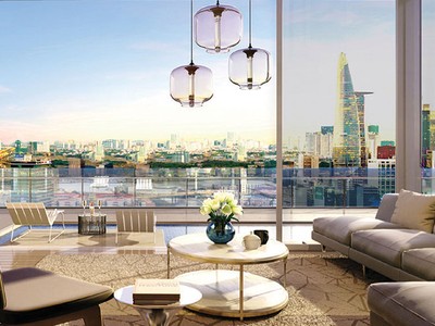 Tầm nhìn trung tâm quận 1 được gói gọn từ căn hộ dự án Millennium, quận 4