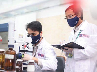 Đạm Cà Mau đã đầu tư mạnh mẽ cho công tác nghiên cứu phát triển.